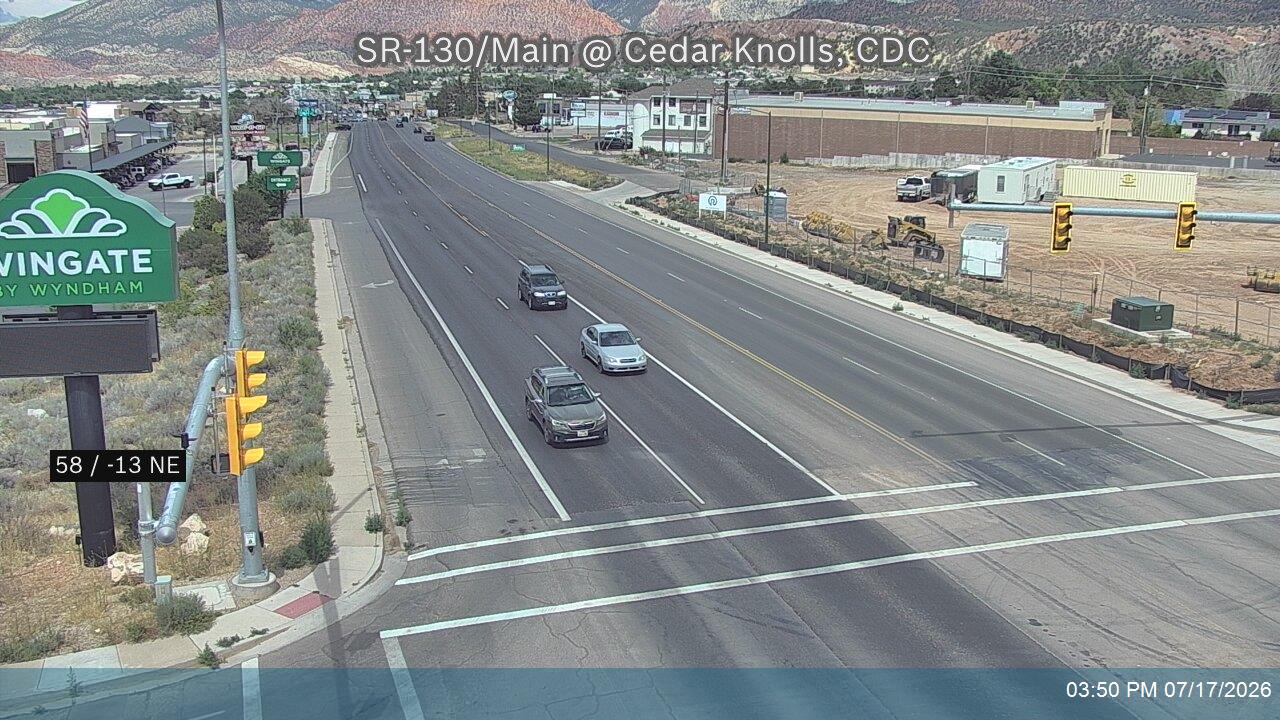 SR-130, Iron County traffic camera