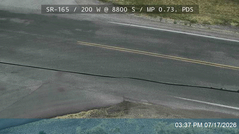 SR-165, Cache County traffic camera
