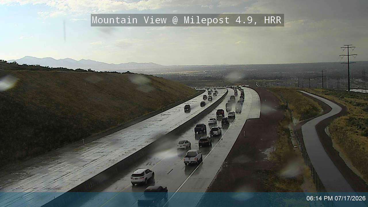 SR-85 traffic camera, view south, Bluffdale, Utah