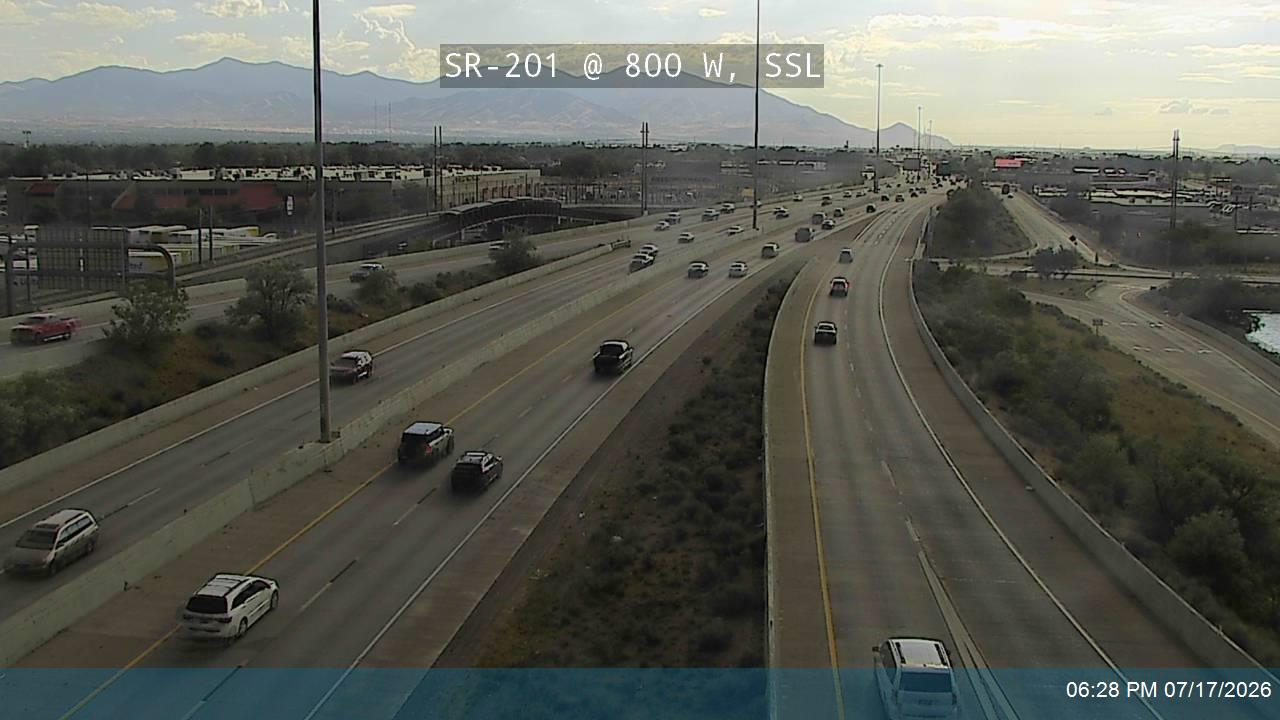 SR-201 traffic camera, South Salt Lake, Utah