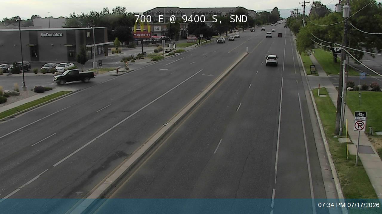 SR-71 traffic camera, view north, Sandy, Utah