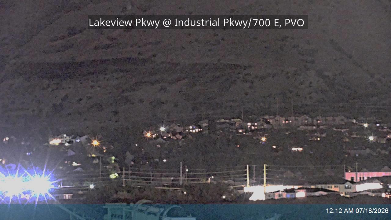 Lakeview Pkwy traffic camera, Provo, Utah