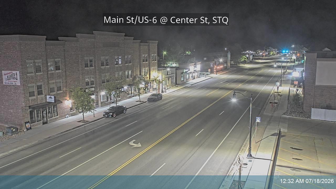 US-6 traffic camera, view west, Santaquin, Utah