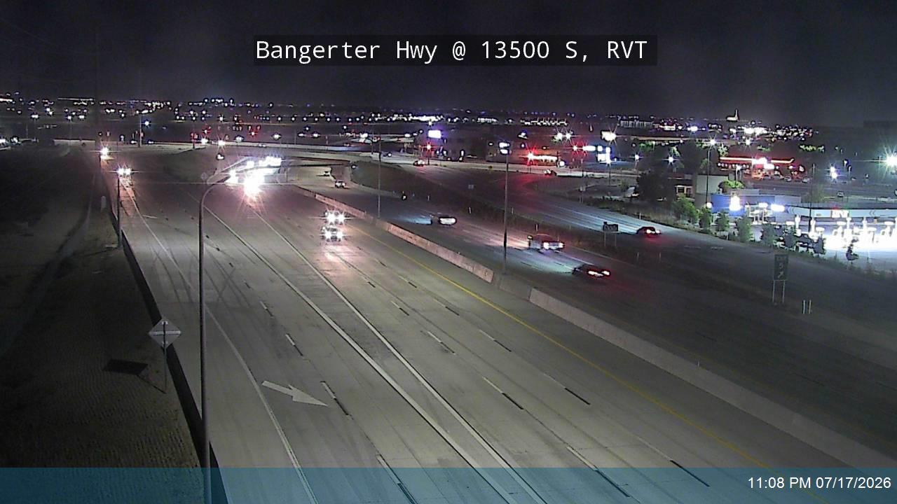 SR-154 traffic camera, view south, Riverton