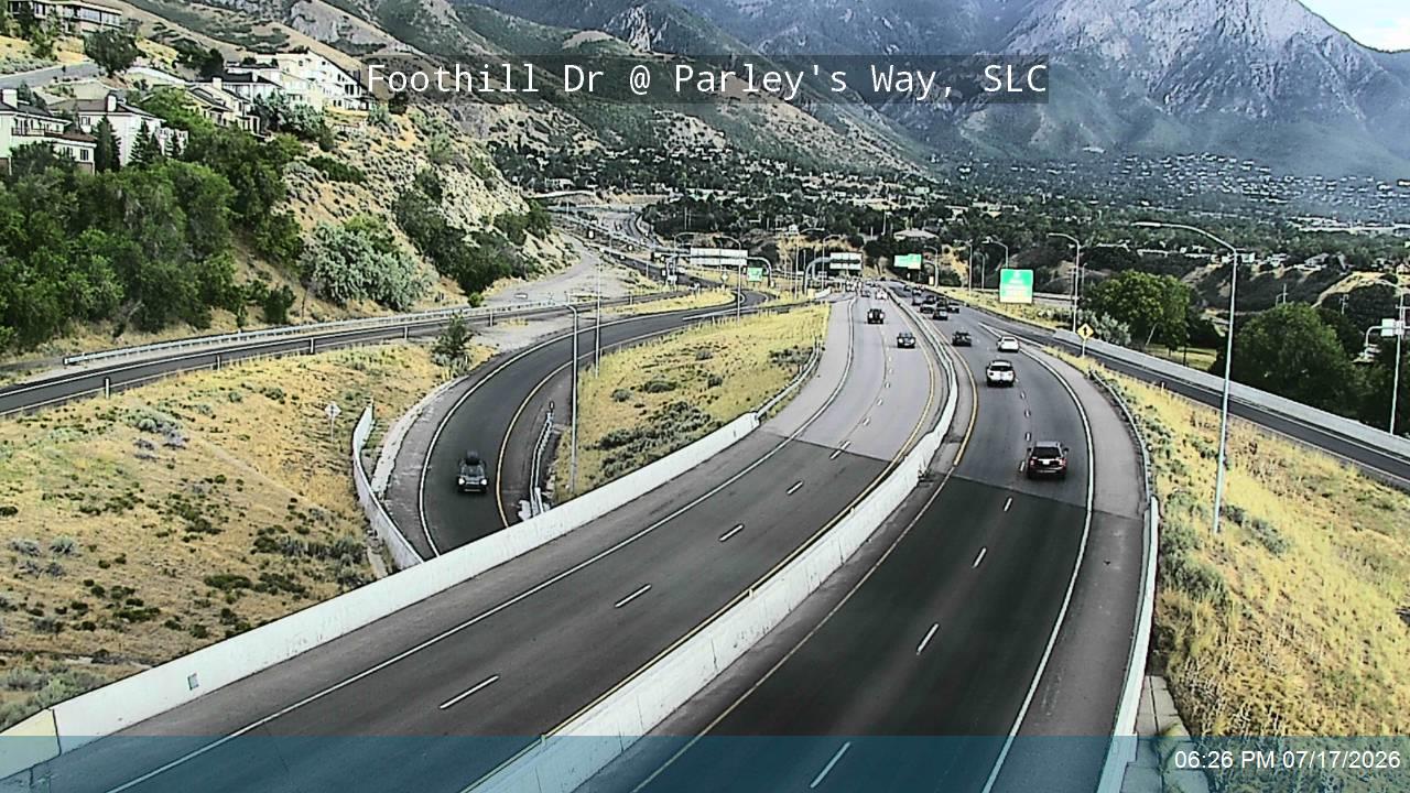 SR-186 traffic camera, Salt Lake City, Utah