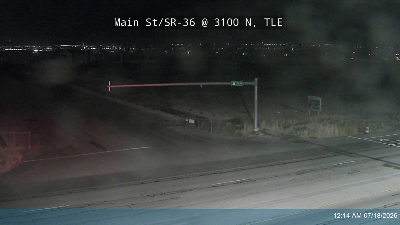 SR-36 traffic camera, view north, Tooele, Utah