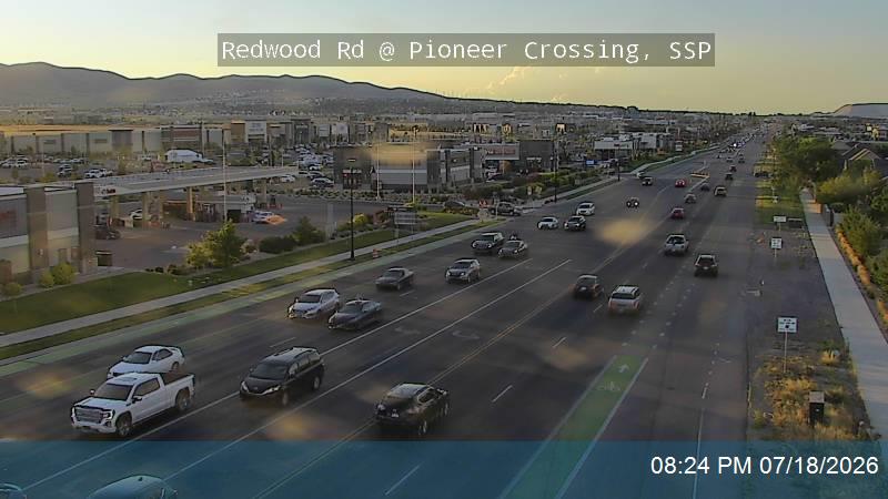 Redwood Rd traffic camera, Saratoga Springs, Utah