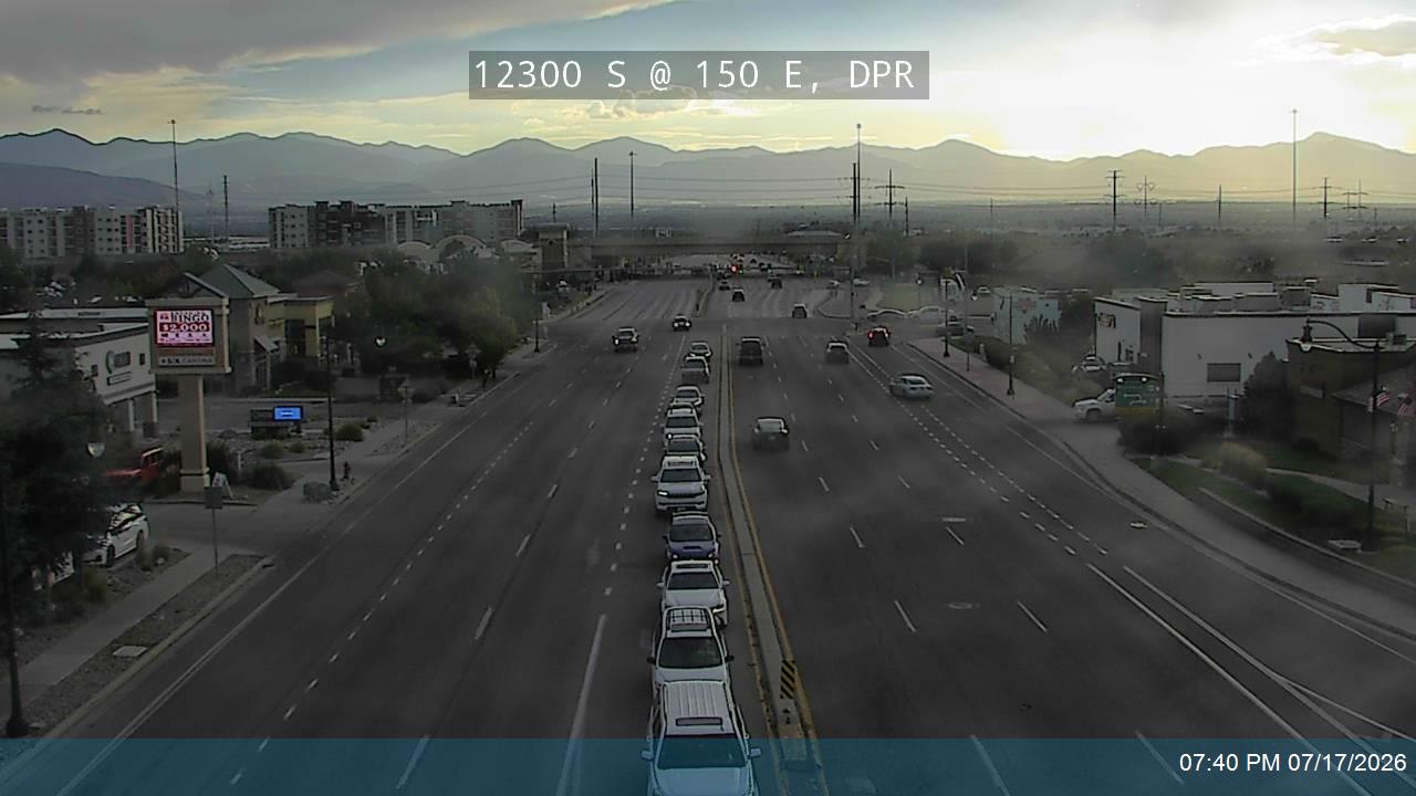 SR-71 traffic camera, view south, Draper, Utah