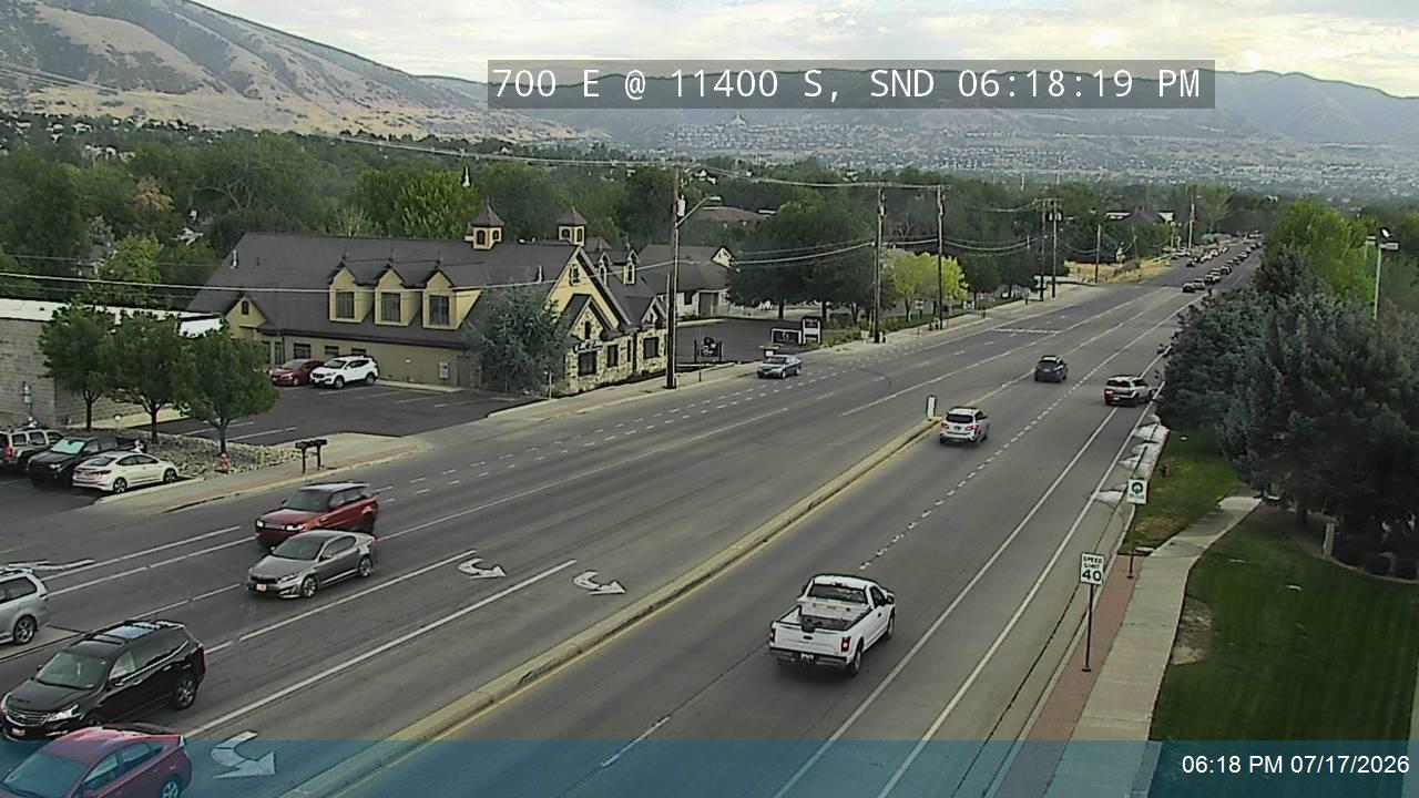 700 E traffic camera, Sandy, Utah