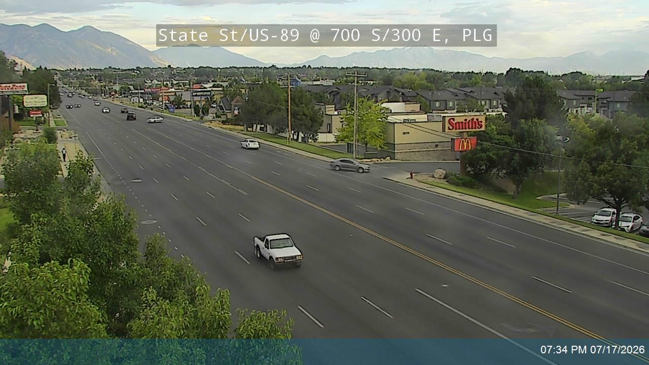 State St traffic camera, Pleasant Grove, Utah
