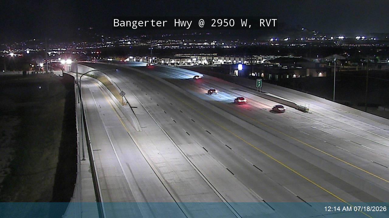 SR-154 traffic camera, view west, Riverton