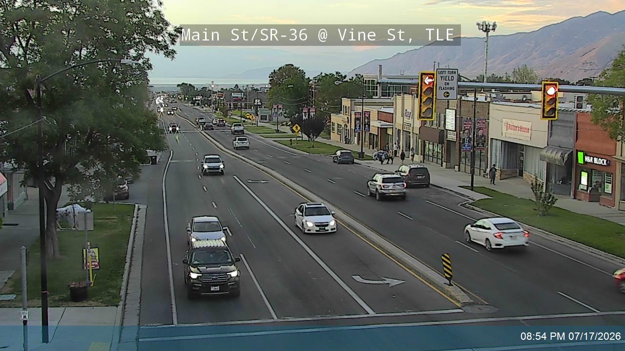 SR-36 traffic camera, view south, Tooele, Utah