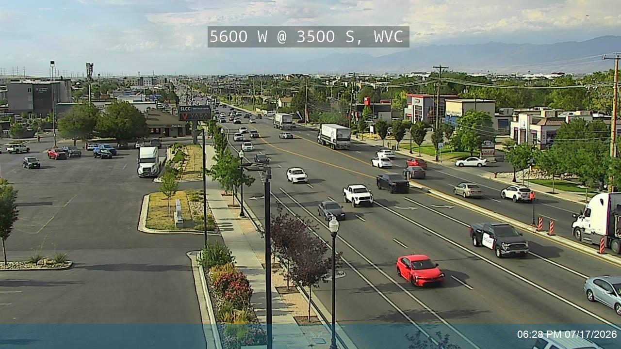 SR-172 traffic camera, view south, West Valley City, Utah