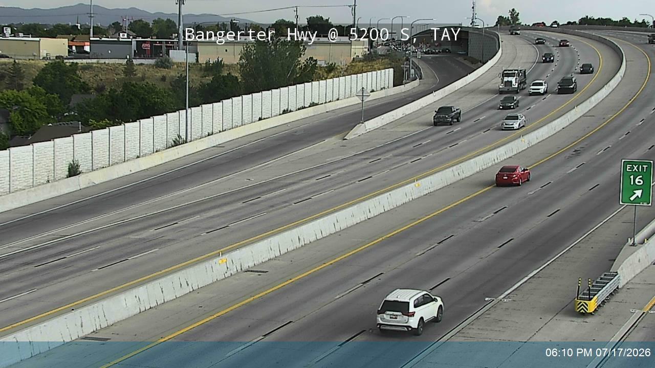 SR-154 traffic camera, Taylorsville