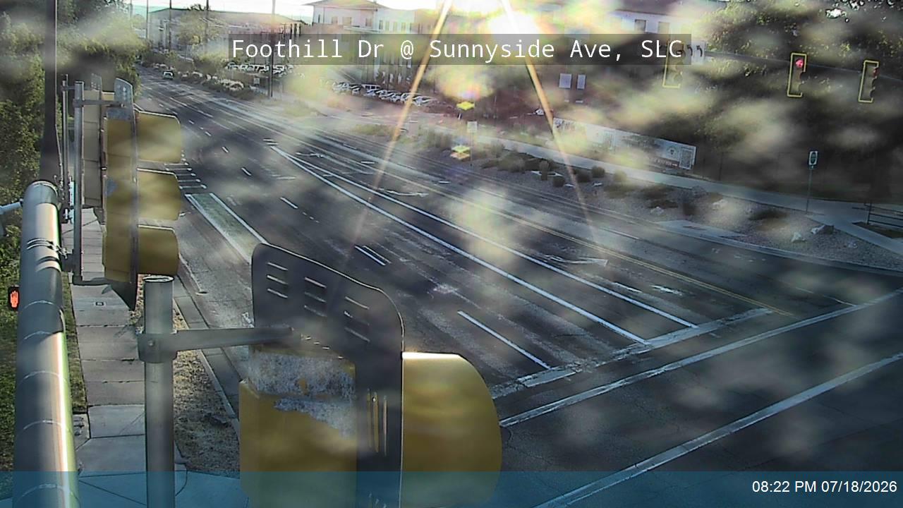 SR-186 traffic camera, Salt Lake City, Utah