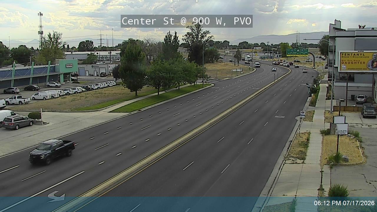 Center St traffic camera, Provo, Utah