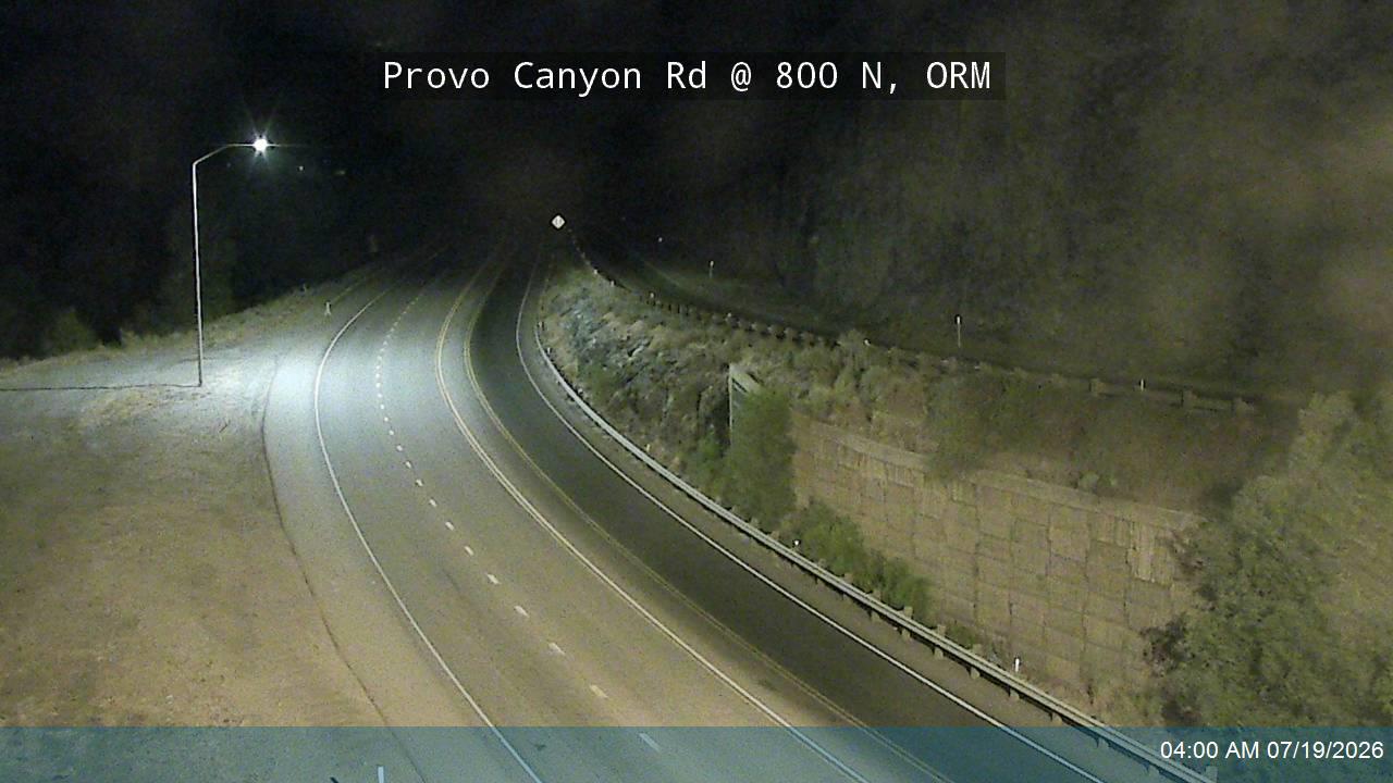 Provo Canyon Rd traffic camera, Orem, Utah