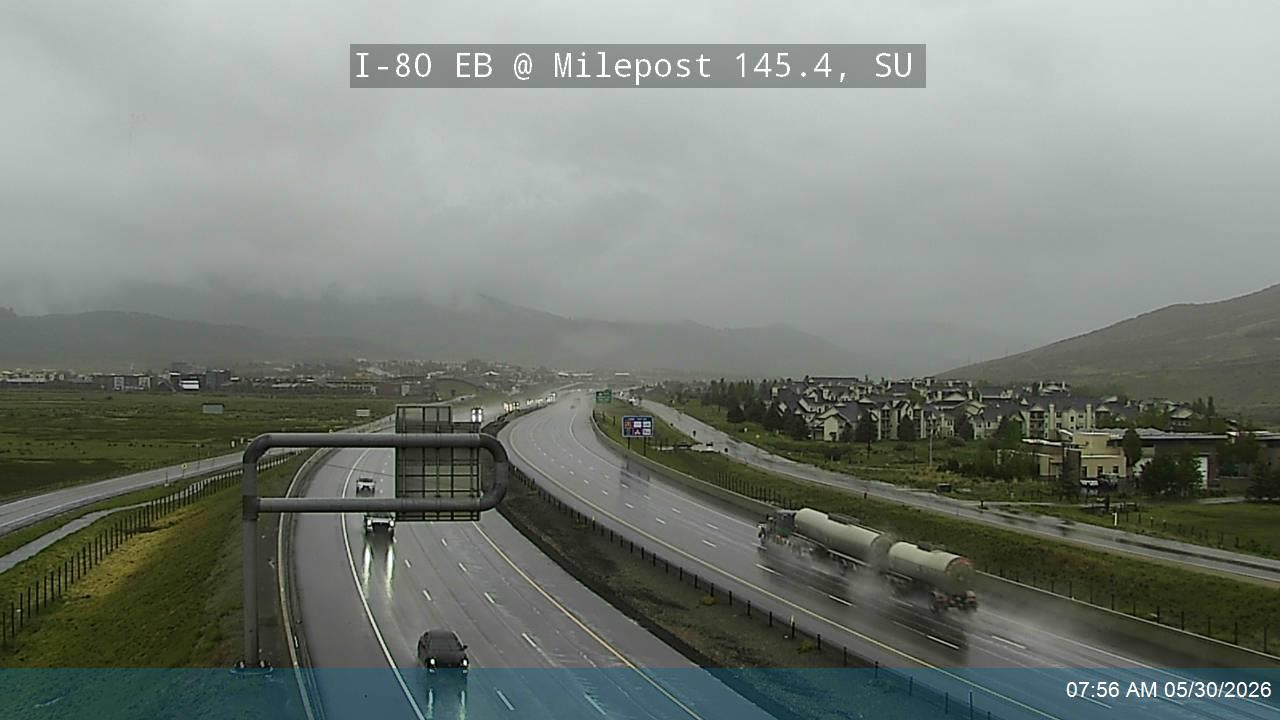 I-80 EB @ West of US-40/ MP 145.4, SU