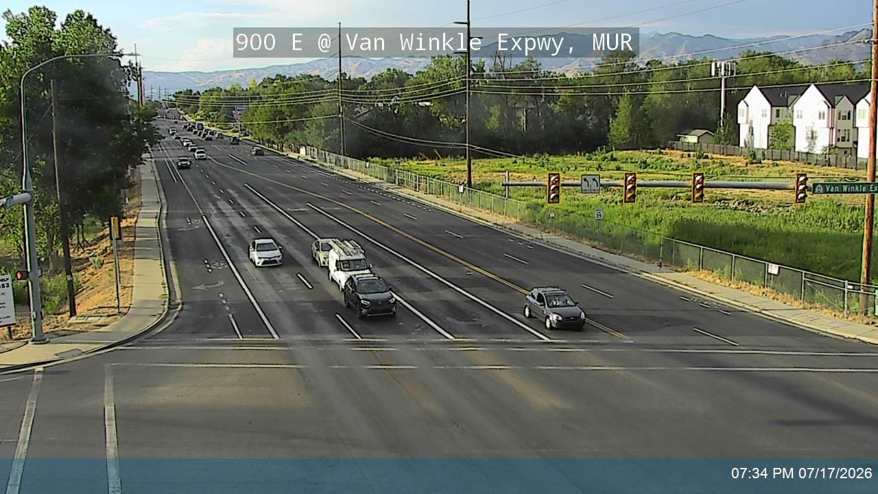 900 E traffic camera, Murray, Utah