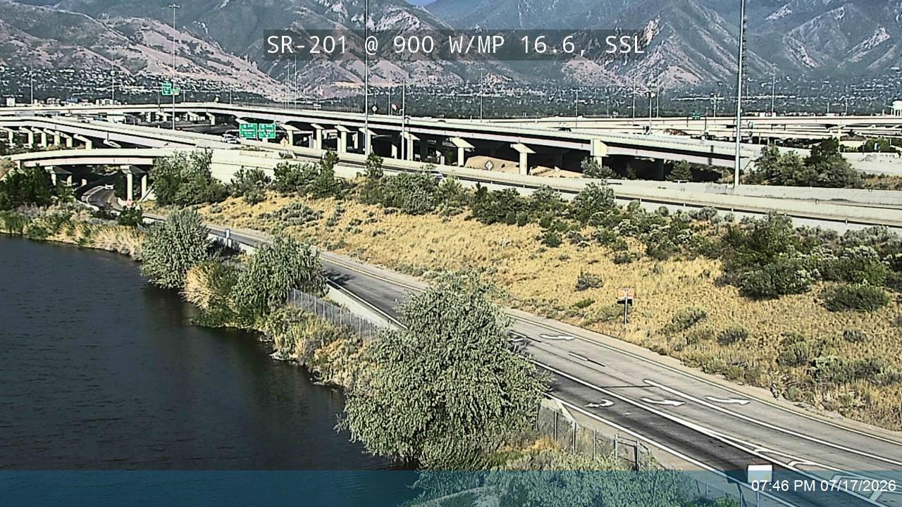 SR-201 traffic camera, South Salt Lake, Utah