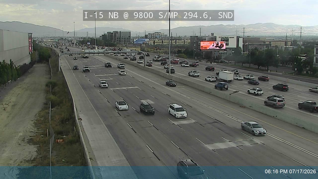 I-15 traffic camera, Sandy