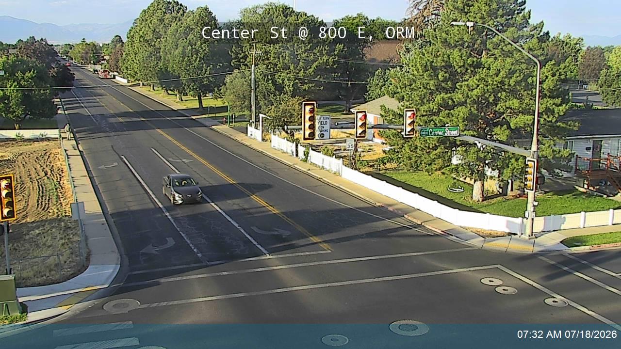 Center St traffic camera, Orem, Utah