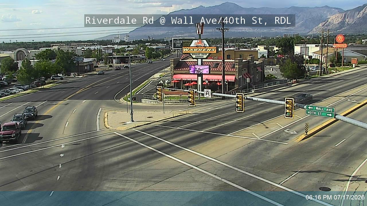Riverdale Rd traffic camera, Riverdale, Utah