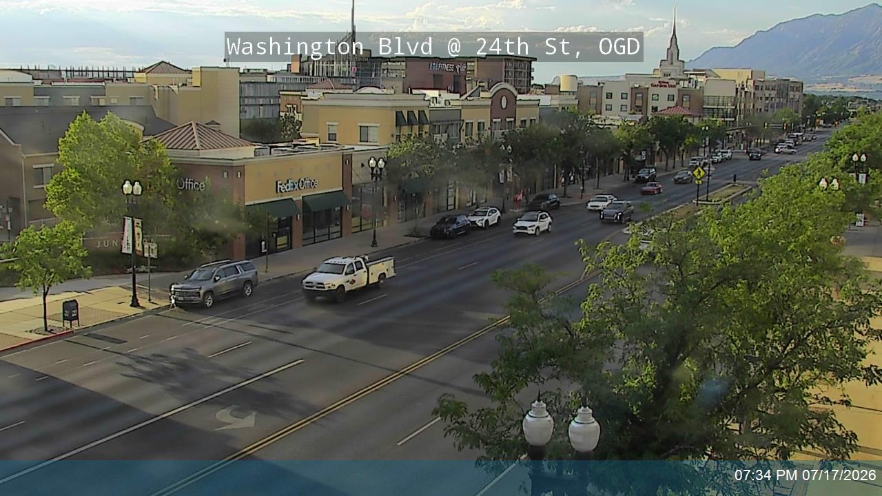 Washington Blvd traffic camera, Ogden, Utah