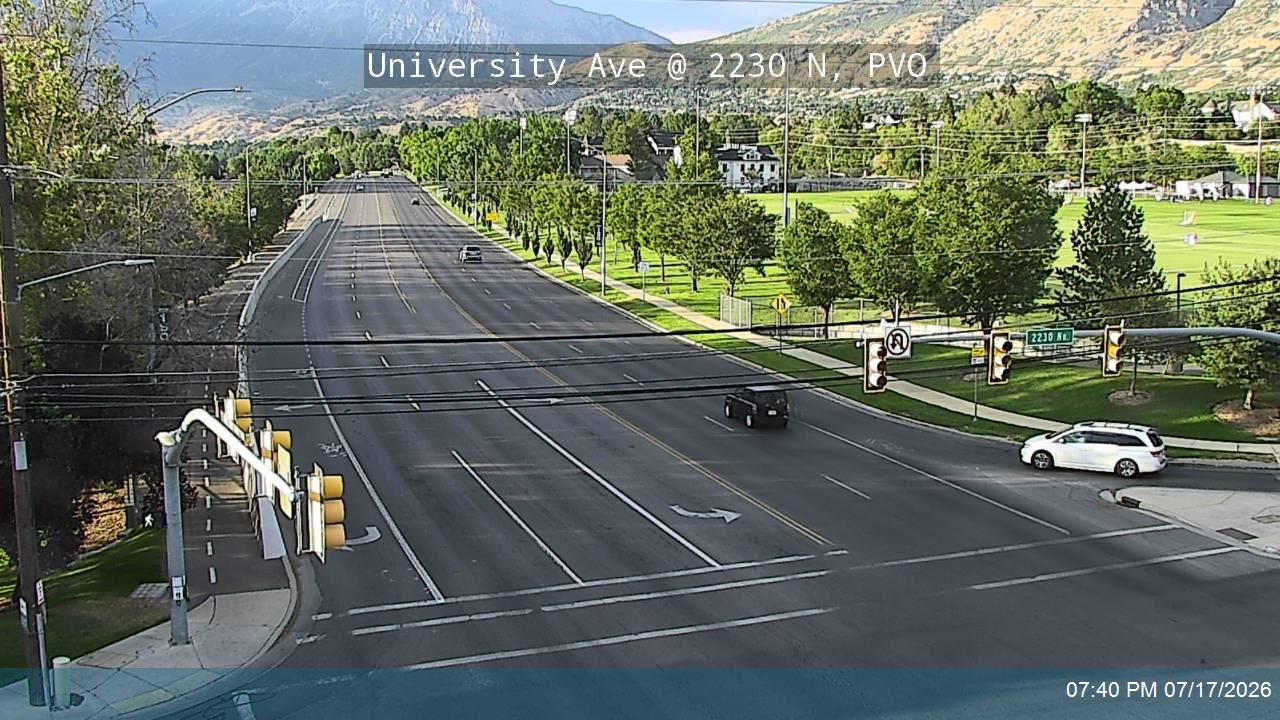 University Ave traffic camera, Provo, Utah
