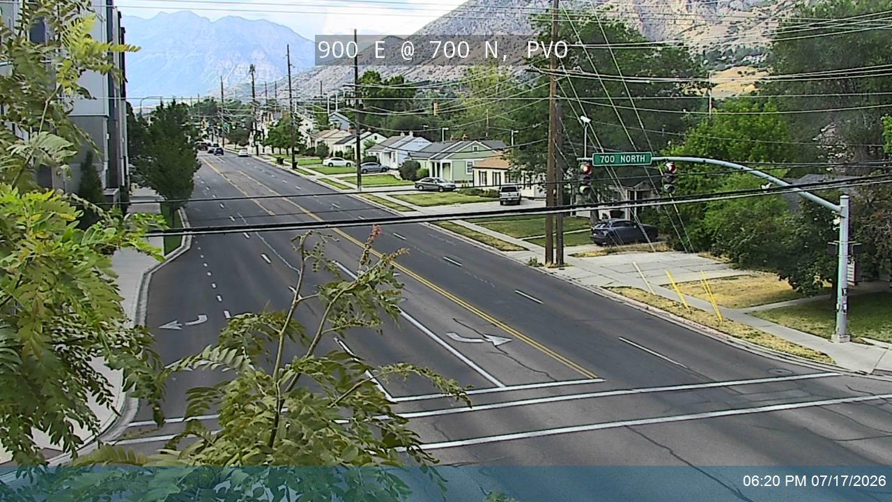 900 E traffic camera, Provo, Utah