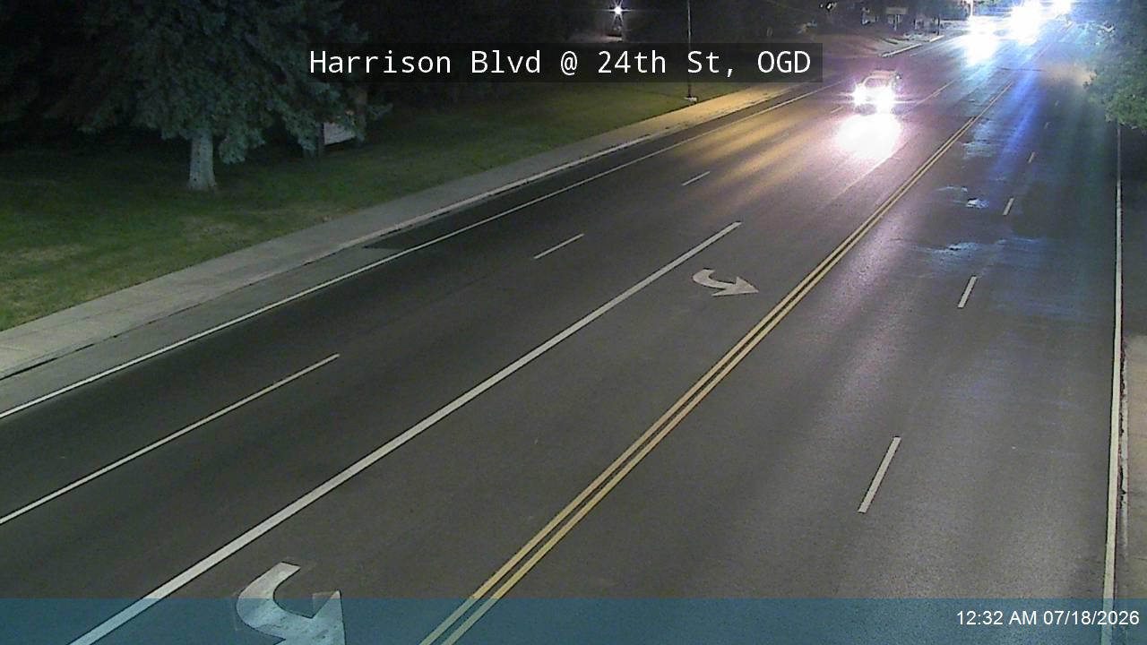 Harrison Blvd traffic camera, Ogden, Utah