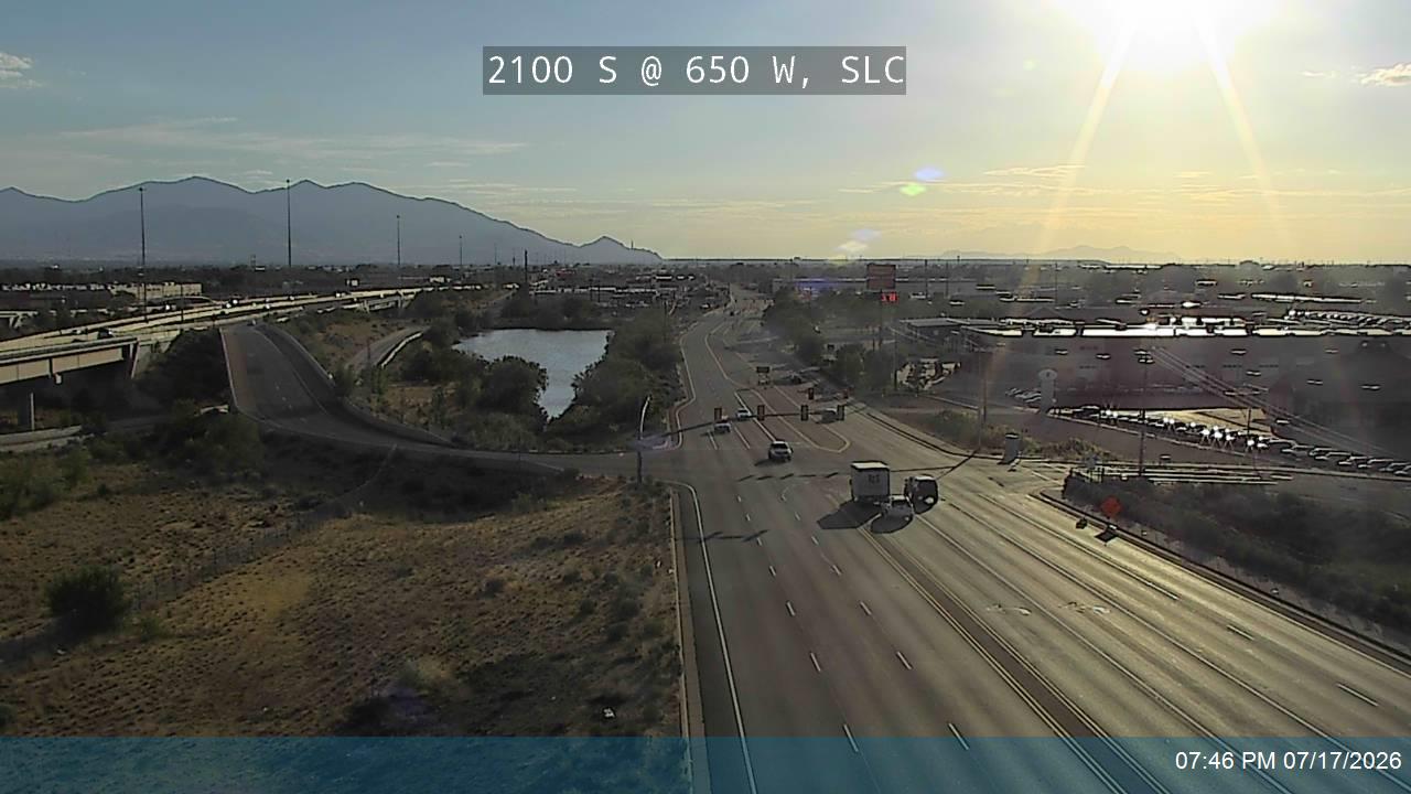 SR-201 traffic camera, Salt Lake City, Utah
