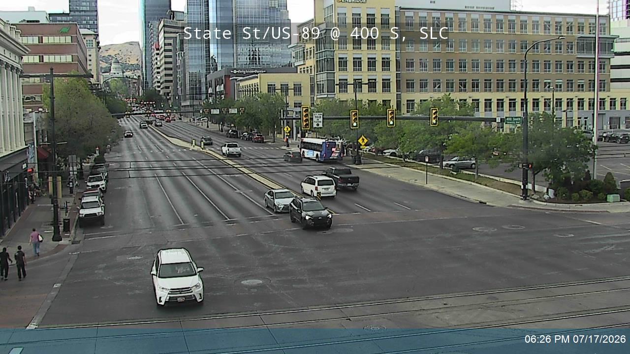 State St traffic camera, Salt Lake City, Utah