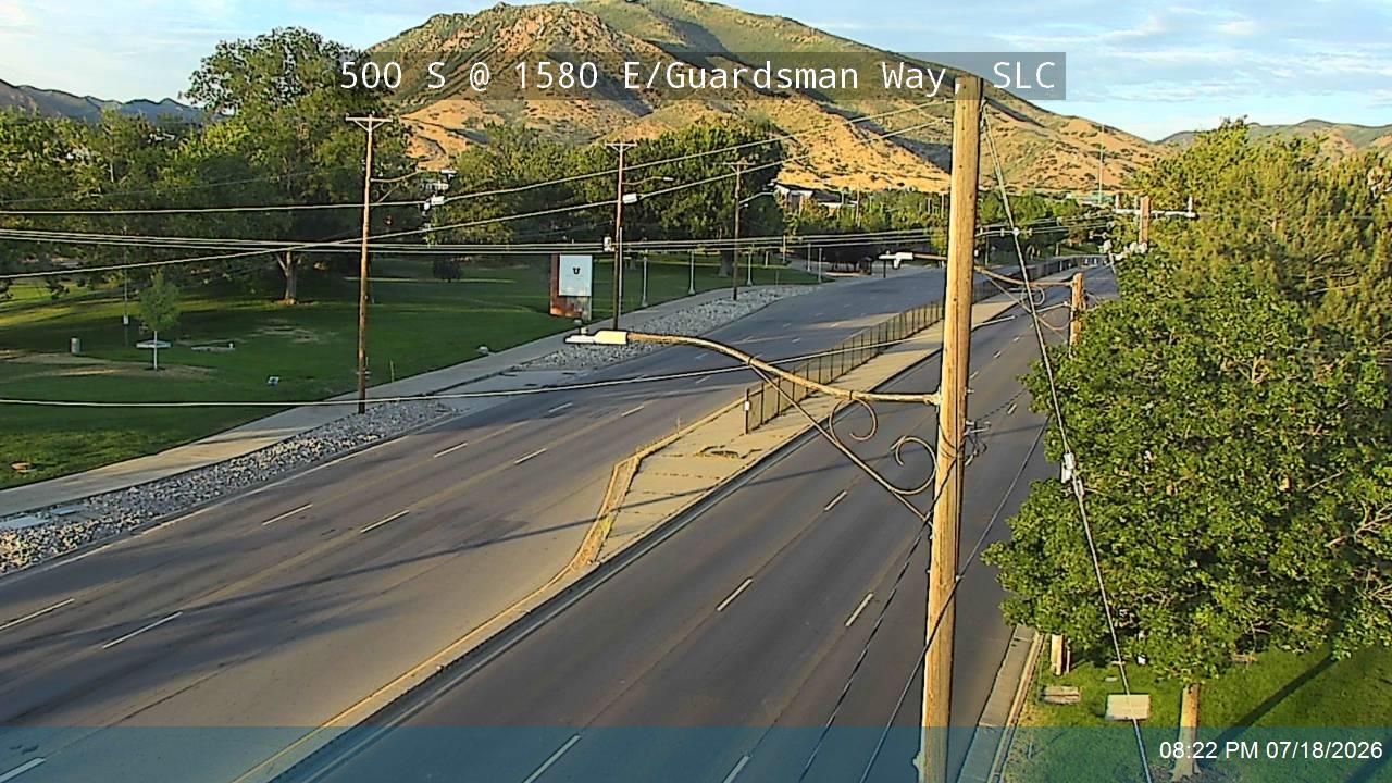 SR-186 traffic camera, Salt Lake City, Utah