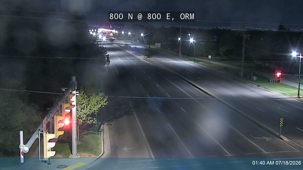 800 N traffic camera, Orem, Utah