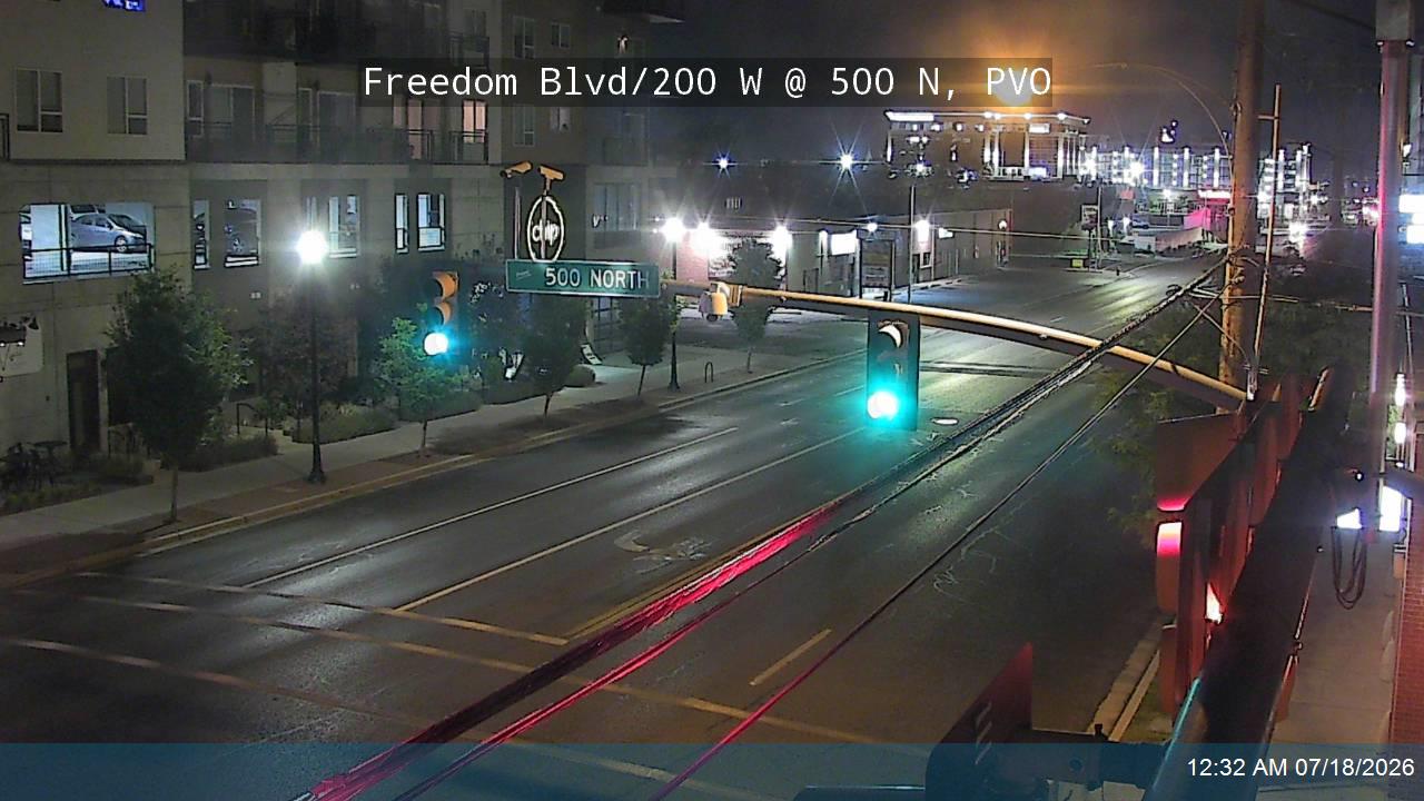 Freedom Blvd traffic camera, Provo, Utah