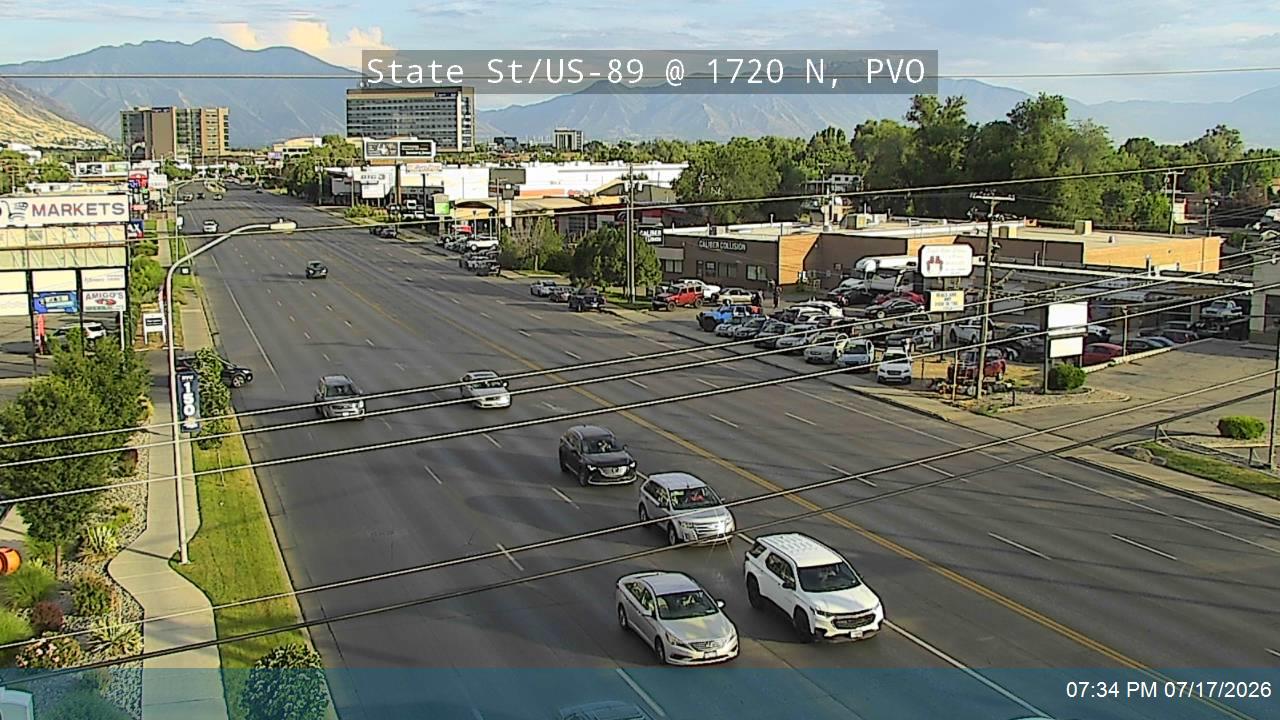 State St traffic camera, Provo, Utah