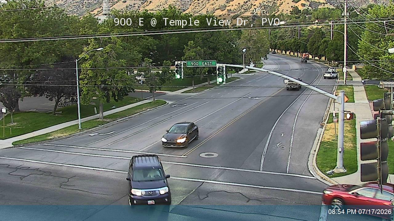 900 E traffic camera, Provo, Utah