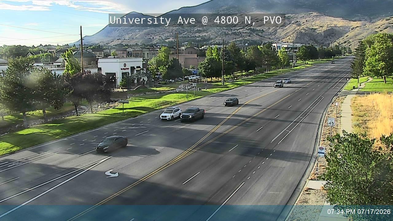 University Ave traffic camera, Provo, Utah