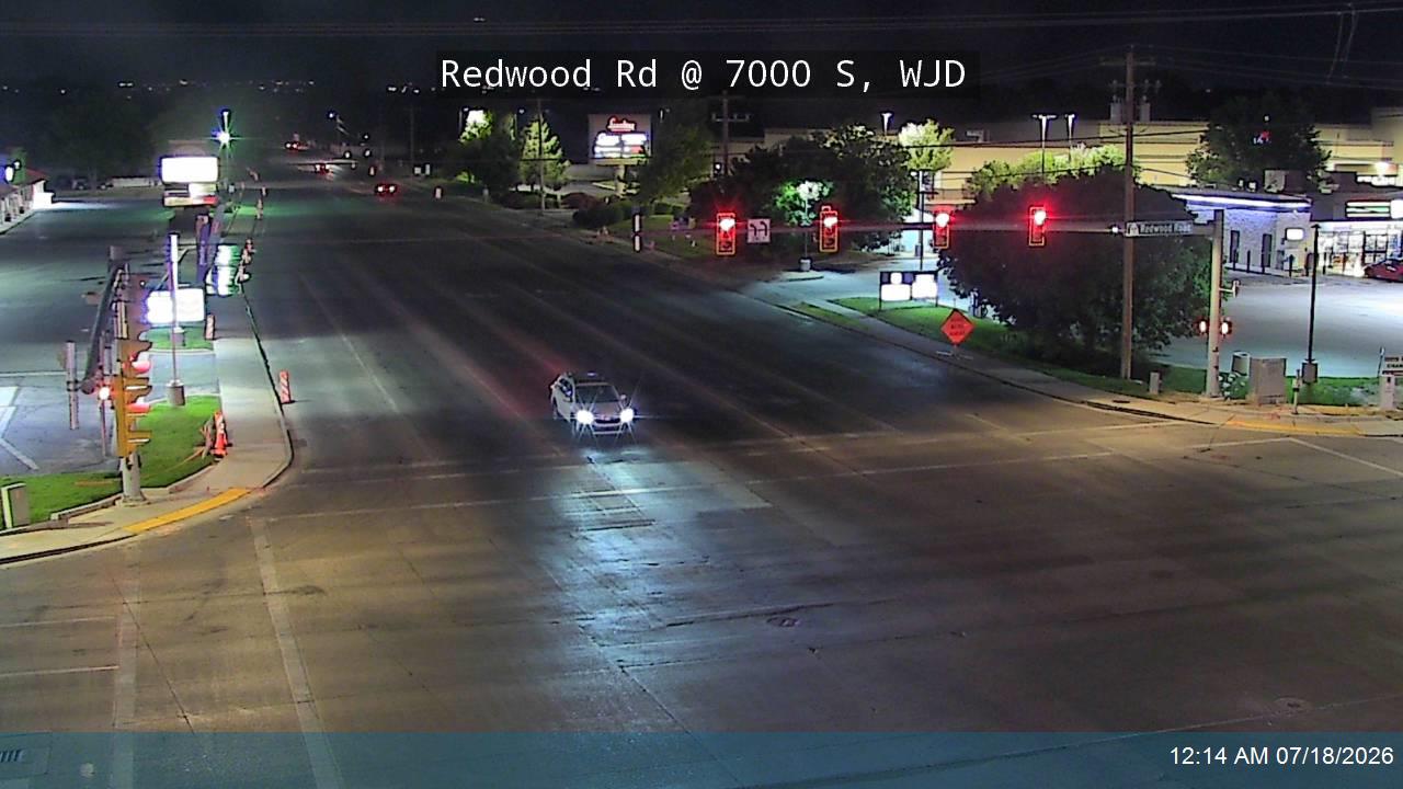 Redwood Rd traffic camera, West Jordan, Utah