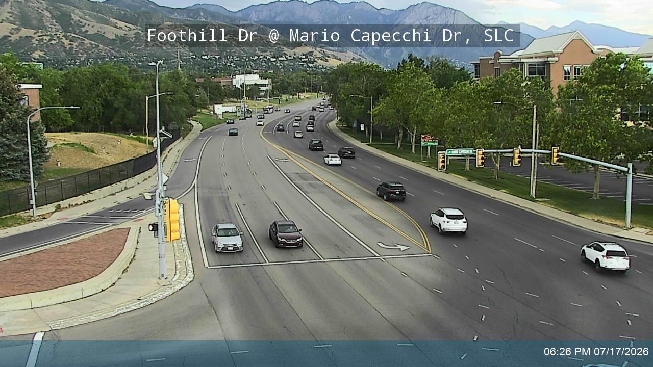 SR-186 traffic camera, Salt Lake City, Utah