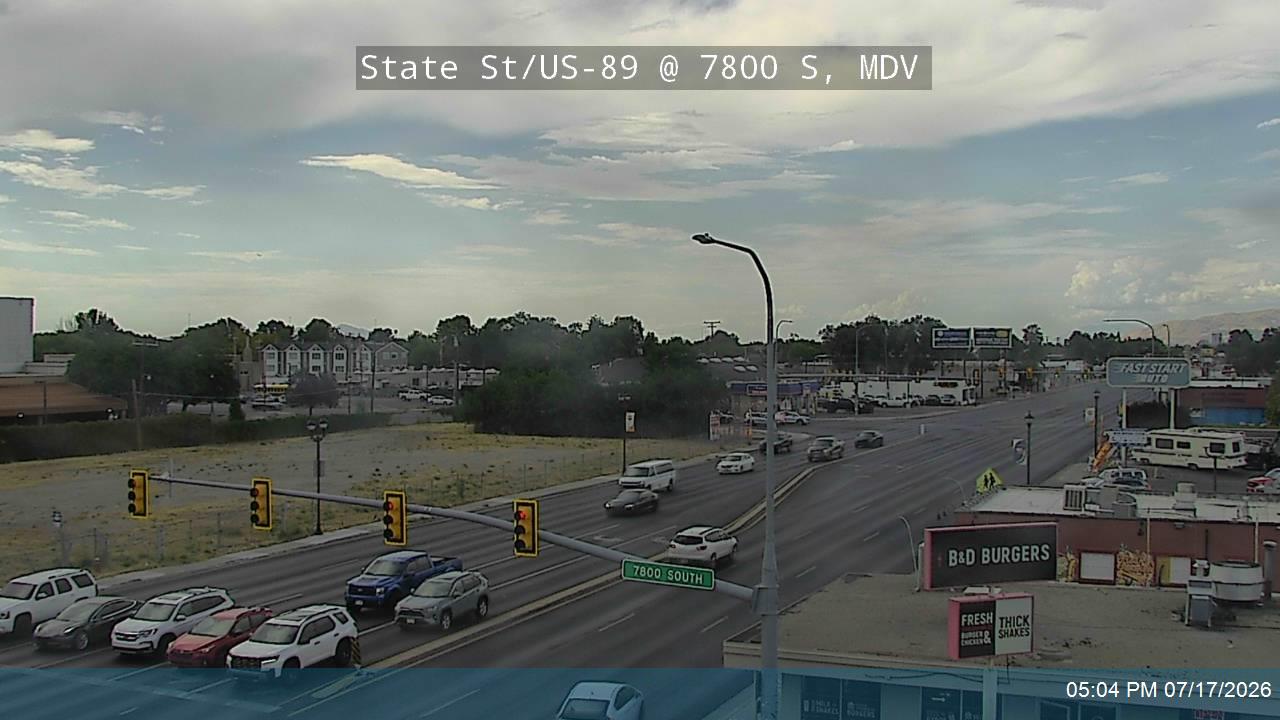 State St traffic camera, Midvale, Utah