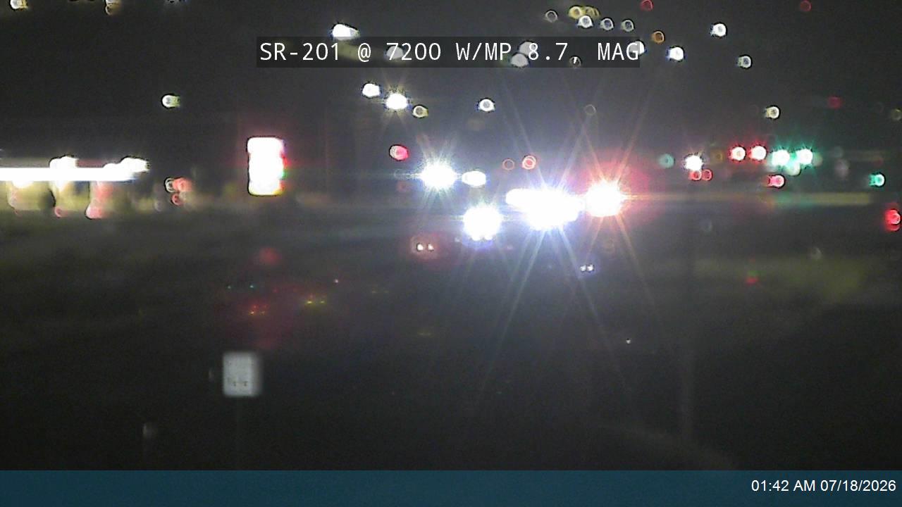 SR-201 traffic camera, view south, Magna, Utah