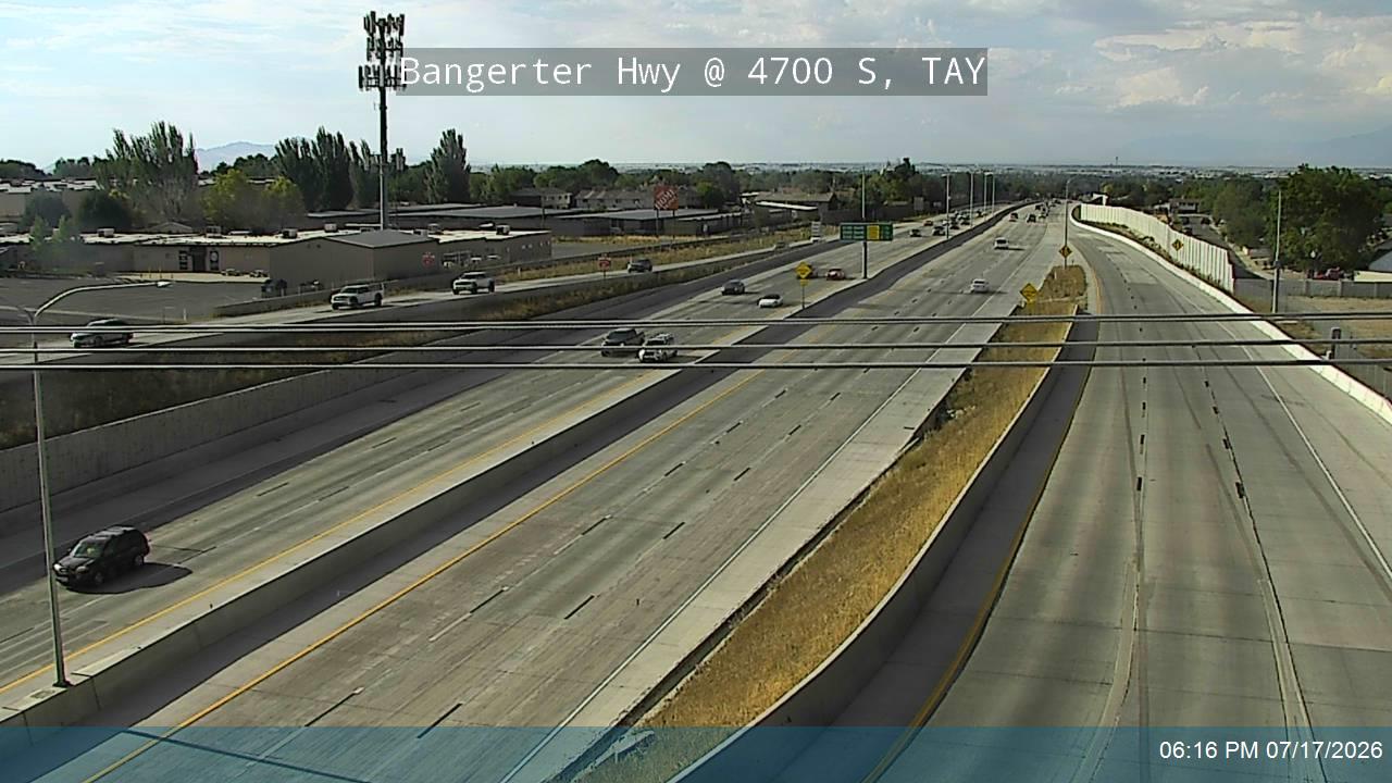 SR-154 traffic camera, Taylorsville