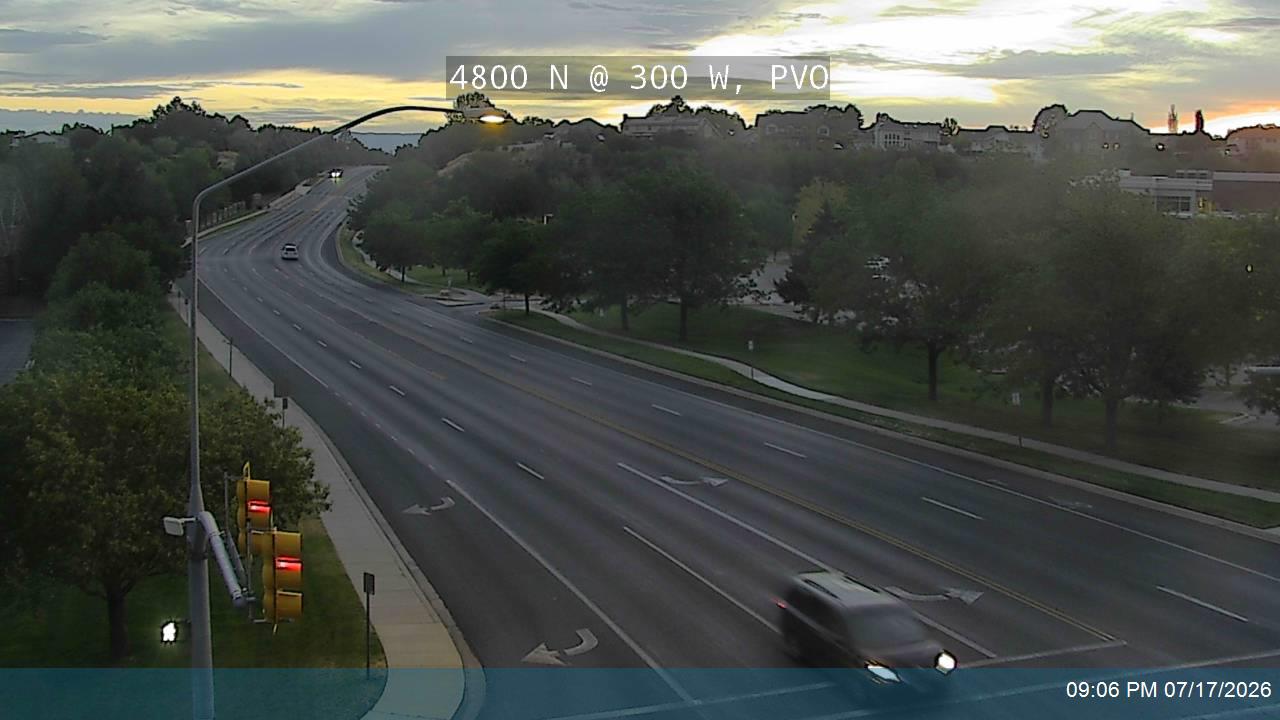 4800 N traffic camera, Provo, Utah