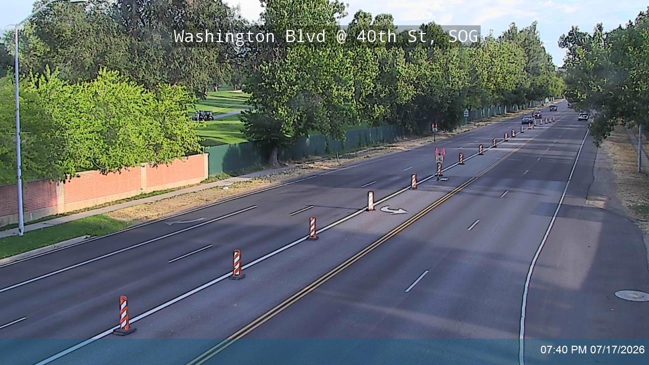 Washington Blvd traffic camera, South Ogden, Utah