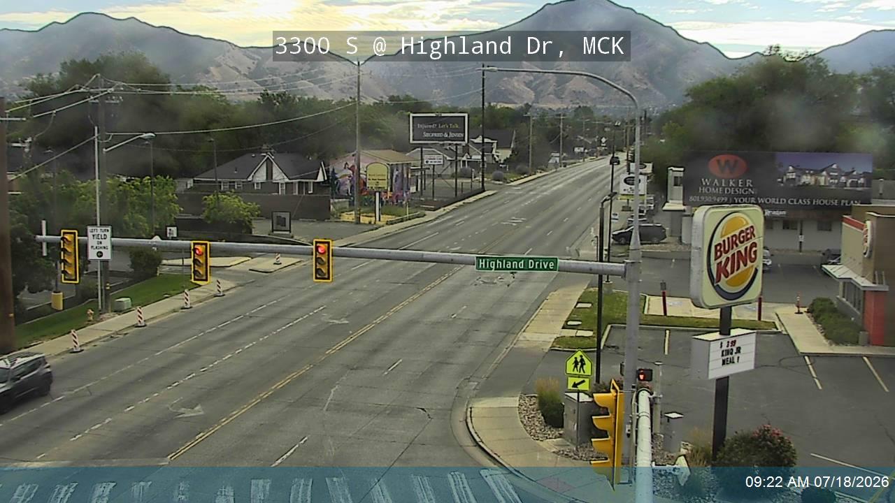 SR-171 traffic camera, Millcreek, Utah