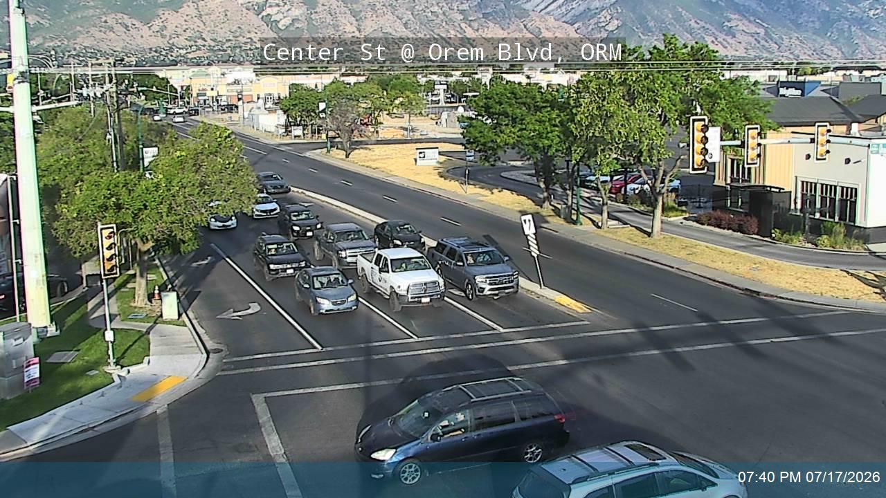 Center St traffic camera, Orem, Utah