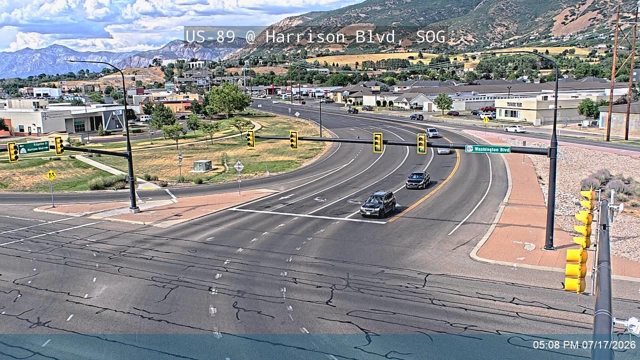 US-89 traffic camera, South Ogden
