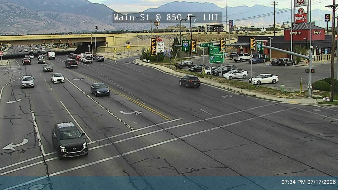 SR-73 traffic camera, Lehi, Utah